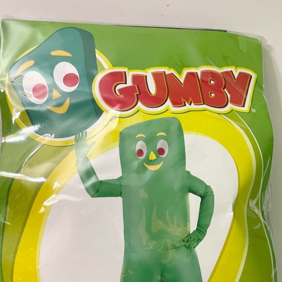 Gumby Costume Inflatable Adult Halloween - Picture 2 of 10